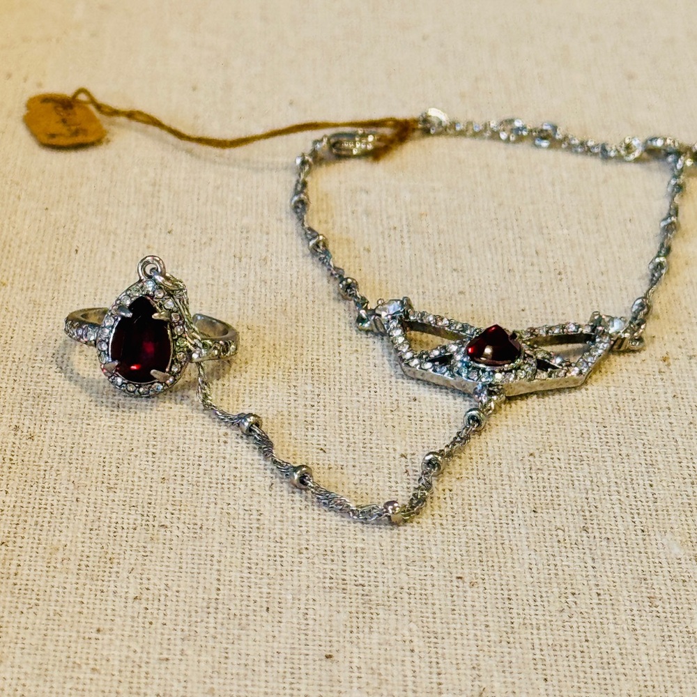 Chloé + Isabel bracelet with connected ring